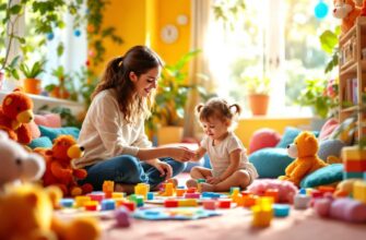 яркая игровая комната для развития внимания у детей