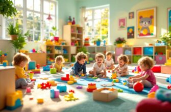 игровая комната с развивающими играми для детей