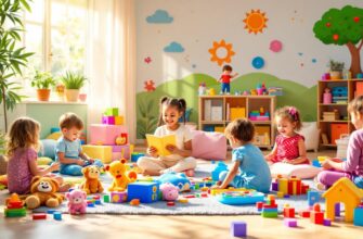 игровая комната для детей с развивающими играми