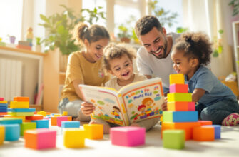 яркая сцена развития ребенка в возрасте 2–3 лет в солнечной комнате